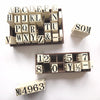 Connecting Big Number Stamp Set