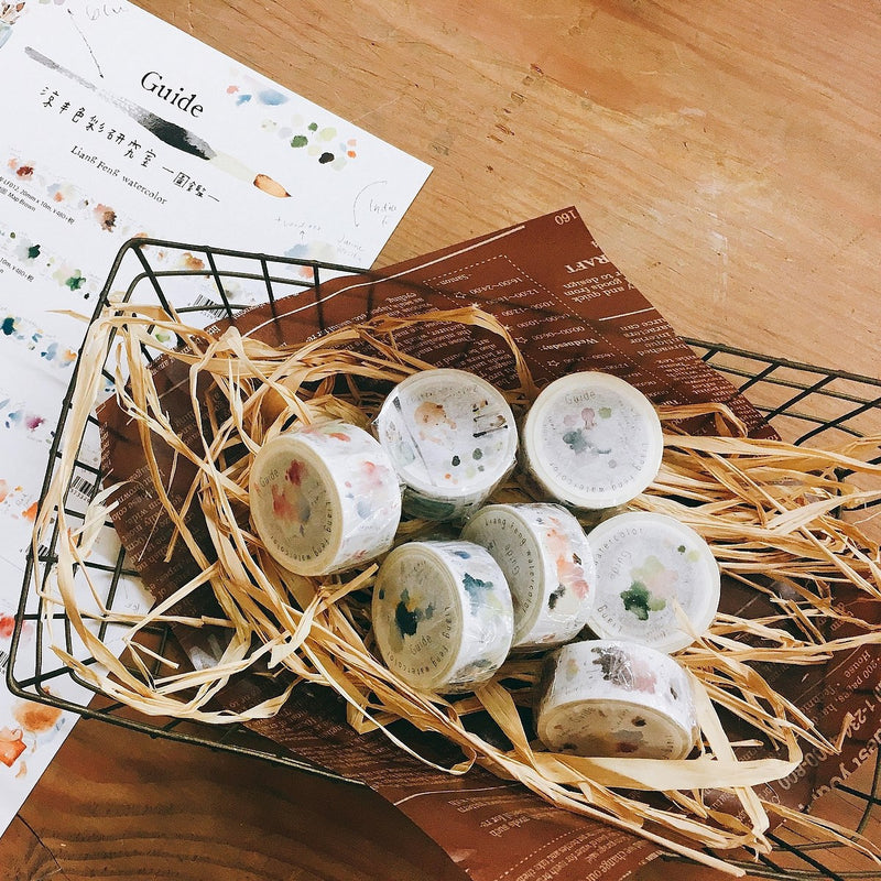 Liang Feng Watercolour Washi Tapes Collection Vol. 2