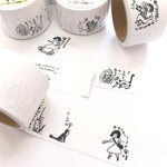 Classiky x Nishio Yuki Cat Roll Sticky Notes