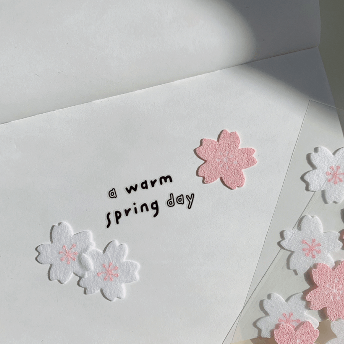 Suatelier Plain Sticker - Sakura Series II