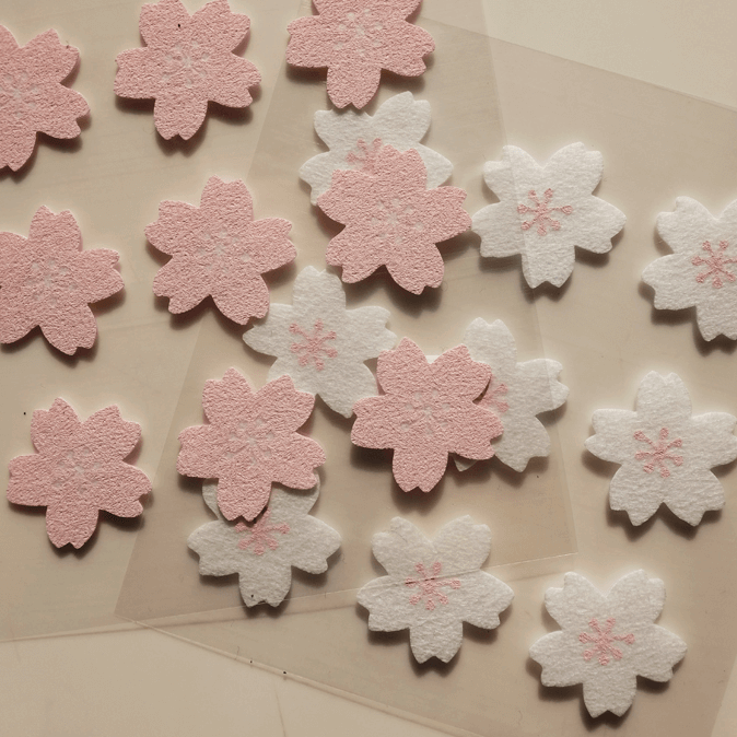 Suatelier Plain Sticker - Sakura Series II