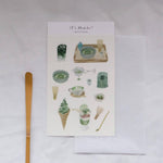 It's Matcha Print-on Sticker