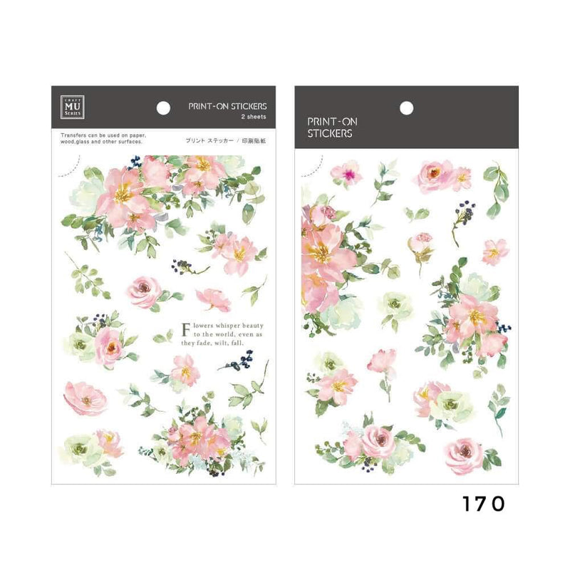 MU Print-On Sticker - Botanical Series XIII