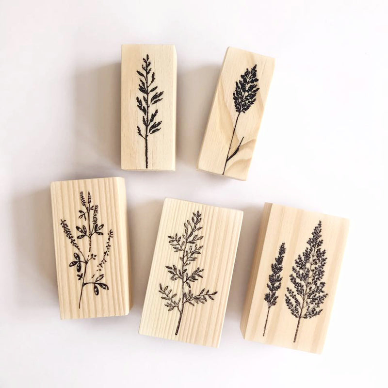 OHS Botanical Rubber Stamp Collection