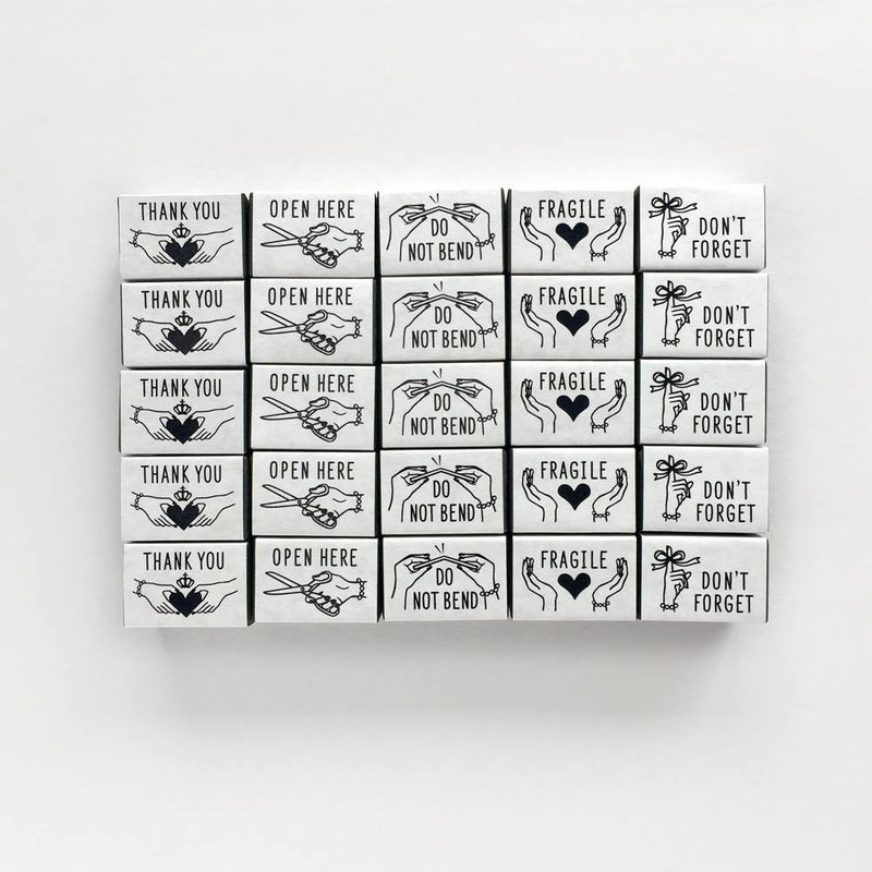 KNOOP Original Rubber Stamp - Fragile