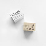 KNOOP Original Rubber Stamp - This Side Up