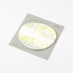 MD Translucent Sticky Notes - Yellow Flower