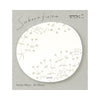 MD Translucent Sticky Note -  Small White Flowers