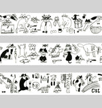 Classiky x Toranekobonbon Craft Paper Tape - Cat