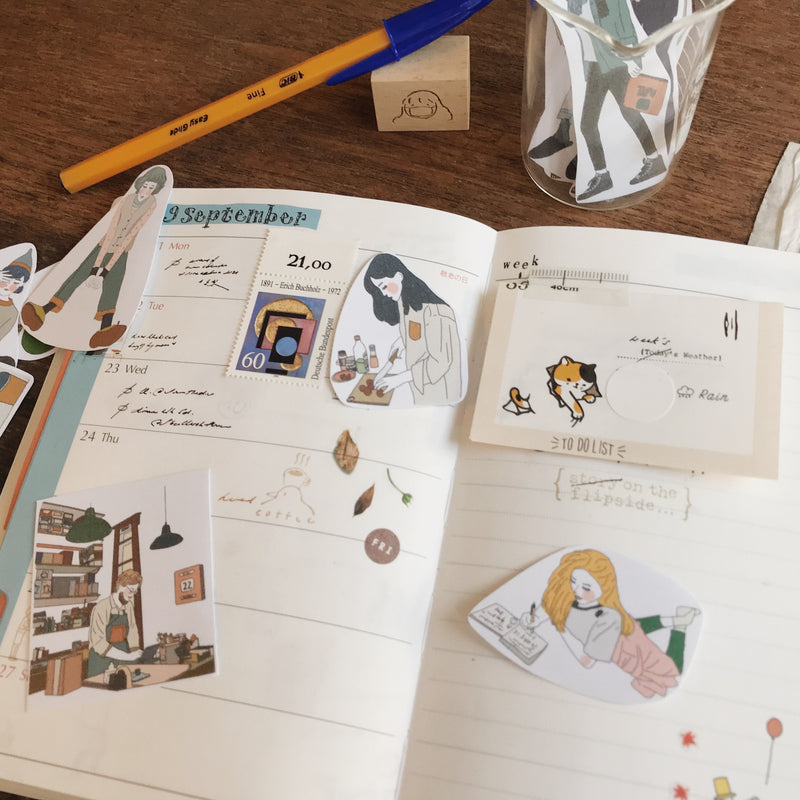 Girl's Project Stickers 008