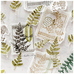 LCN Rubber Stamp Set - Fern Postage Stamp