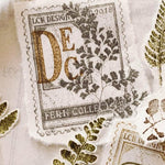 LCN Rubber Stamp Set - Fern Postage Stamp