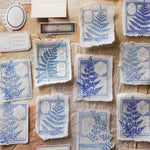 LCN Rubber Stamp Set - Fern Postage Stamp