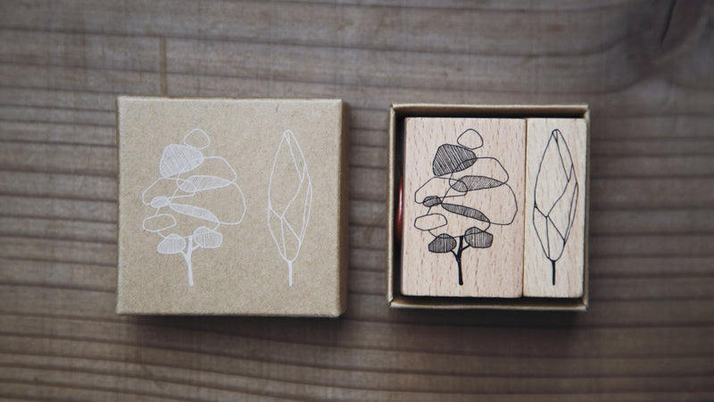 modaizhi One Day Rubber Stamp Set