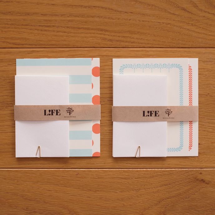 Mizushima x LIFE Mini Letter Writing Set