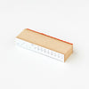 Mizushima Page Header Rubber Stamp - Schedule