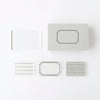 Mizushima JIZAI Clear Stamp Set - Labels