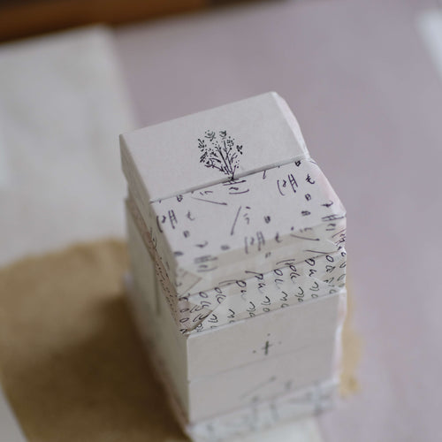 hase rubber stamp - Flower