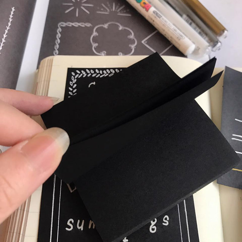 Post-it Black Memo Pads