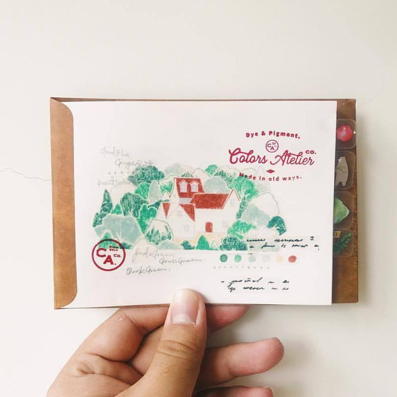 OURS Colors Atelier Logo Rubber Stamp