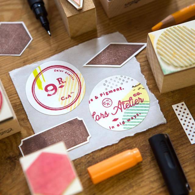 OURS Colors Atelier Logo Rubber Stamp