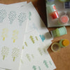 evakaku A Rubber Stamp - Tree shadow