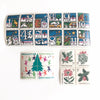 Vintage Christmas Theme Stamps - Christmas Flora