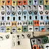 Cement Rubber Stamp - Handle With Care Series
