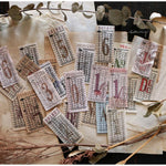 LCN Daily Ticket Rubber Stamp Set