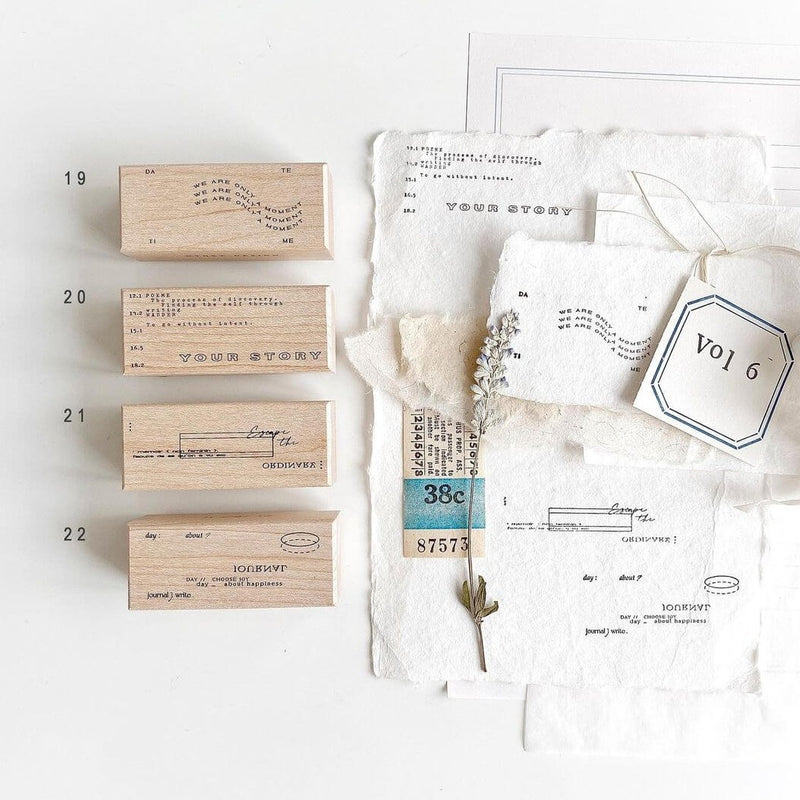 nyret Rubber Stamp - The About Series
