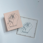 LDV Rubber Stamp: Photography Girl