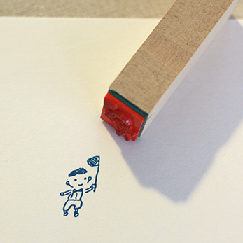 Kojima Inbo Rubber Stamp - Child Series