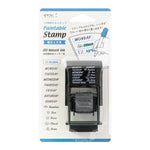 MD Paintable Rotary Stamp - Days and Weather