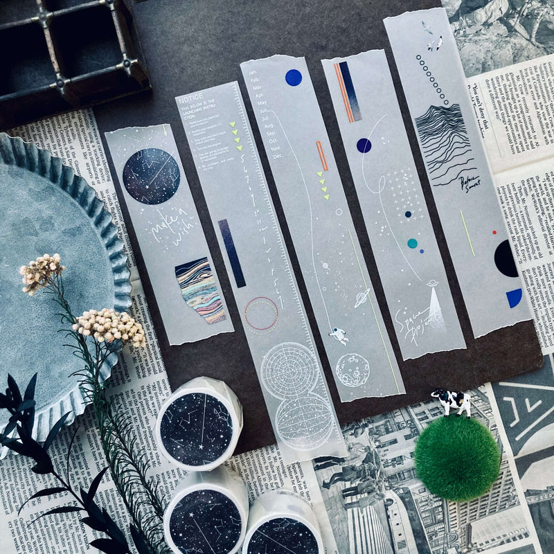 somesortof.fern Tracing Paper Roll - heliocentric
