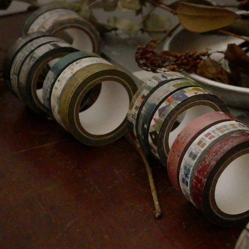 Chamil Garden 8mm Washi Tape Set - Colours of Seasons