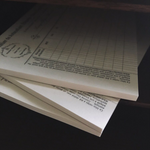 LampxPaperi Vintage Voucher Notepad