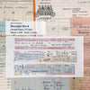 Asteroid B610 Washi Tapes - Receipt