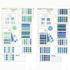 Colour Swatch Washi Sticker Booklet
