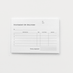 KNOOP Statement of Delivery (Engish)