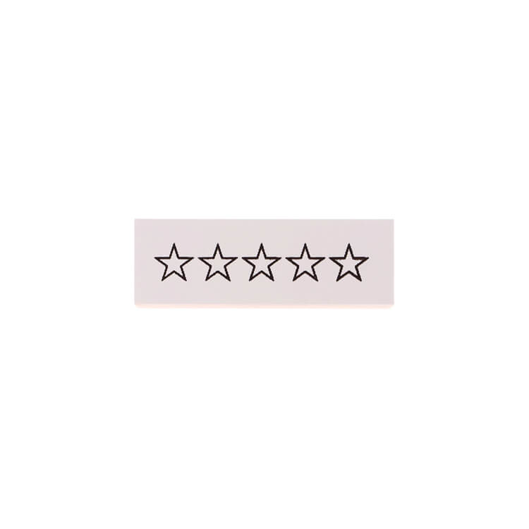 Stars Rubber Stamp