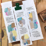 Asteroid B610 Washi Tape - Paper Poems / Colorful