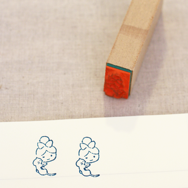 Kojima Inbo Rubber Stamp - Child Series