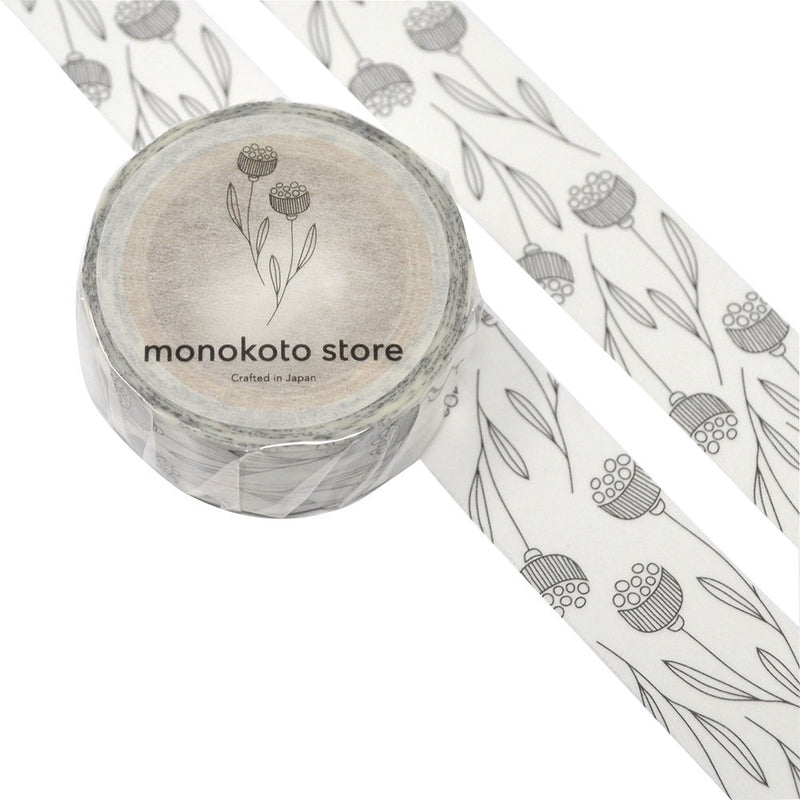 monokoto store x Tonton-Chikchiku Washi Tape - Lace Flower