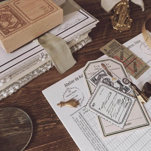 Stamp Label Rubber Stamp