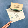 Nicoma Rubber Stamp - Hey, Neko