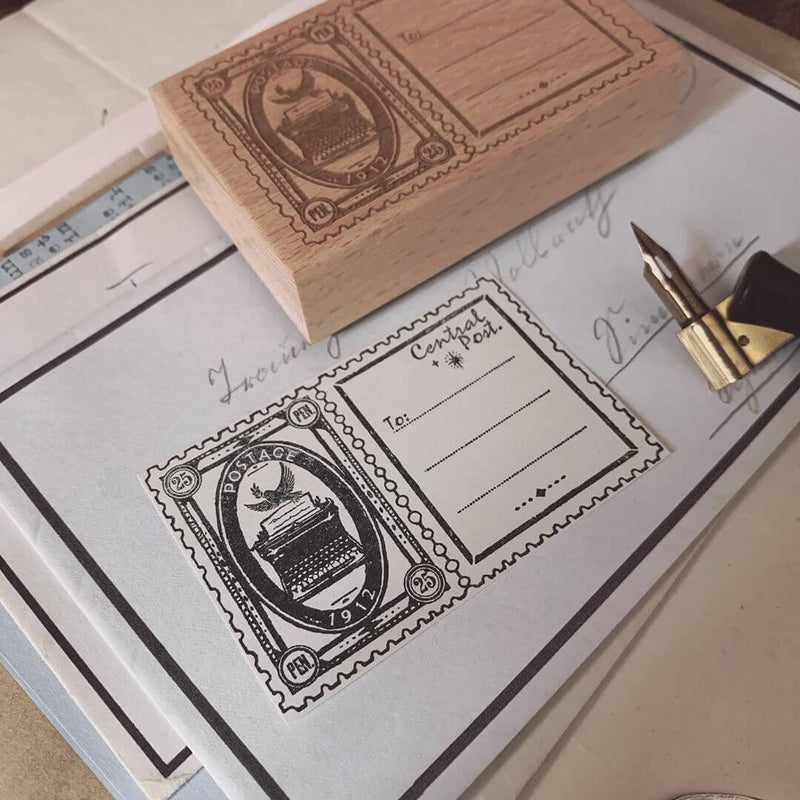 Stamp Label Rubber Stamp