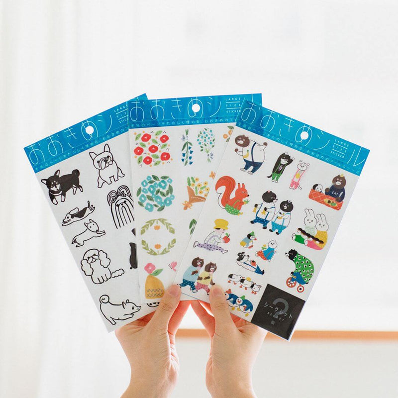 Hitotoki Large Size Sticker - Flower