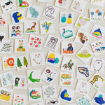 Hitotoki Large Size Sticker - Women