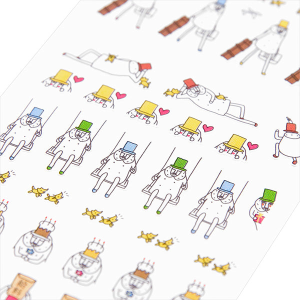 MD Ojisan Schedule Stickers (2032)