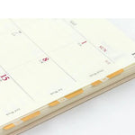 Midori Chiratto Index Labels - Number Gold